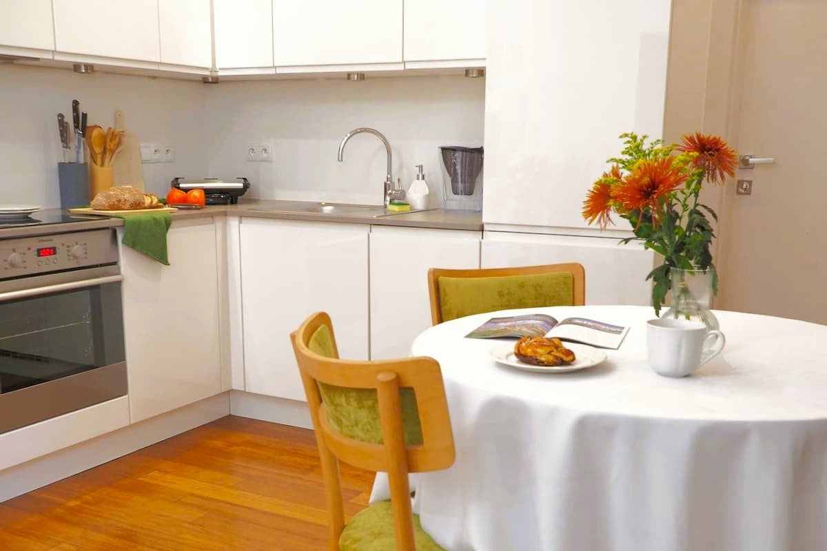 Kuchnia przygotowana na dłuższy pobyt